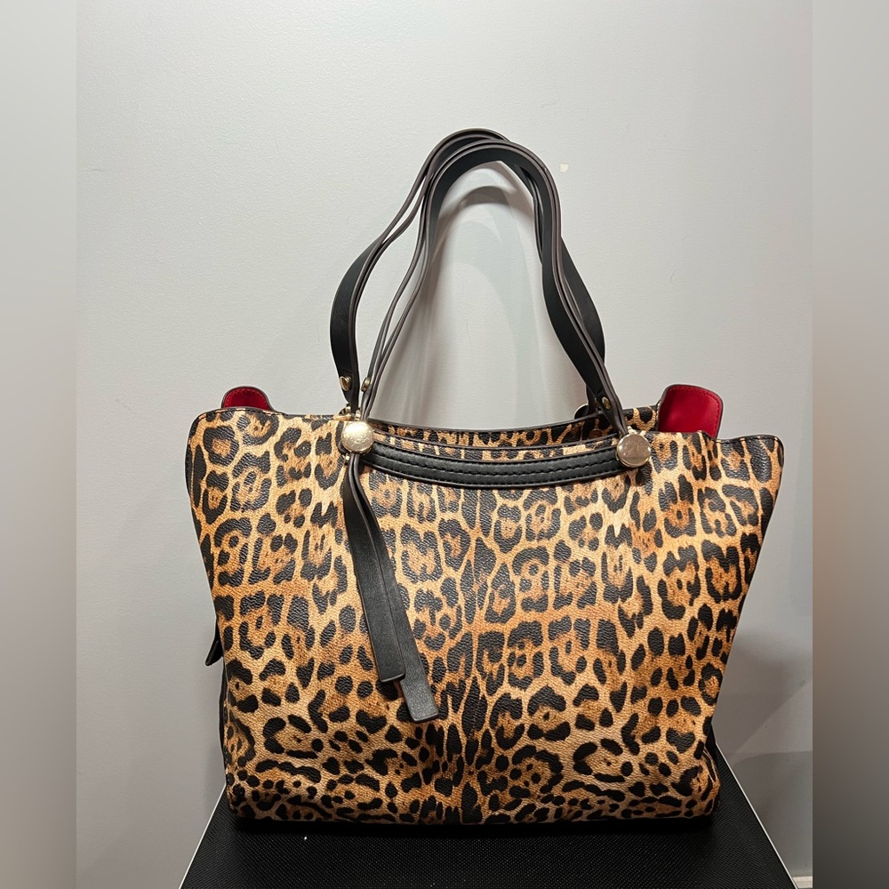 Sondra Roberts Animal Print Tote
